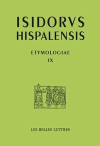 Etymologiae. Vol. 9. Les langues et les groupes sociaux. Etymologies. Vol. 9. Les langues et les groupes sociaux