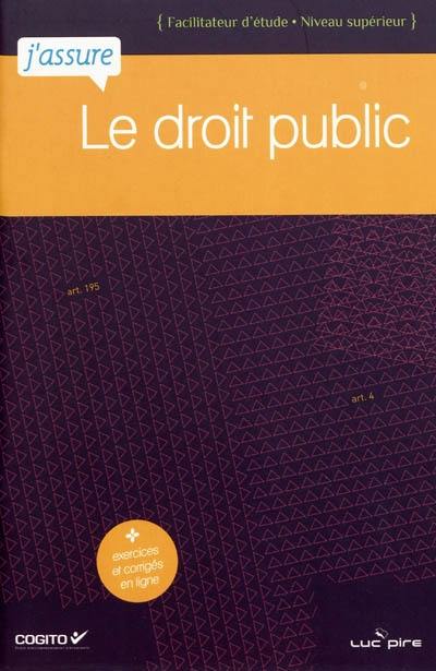 Le droit public : exercices et corrigés en ligne