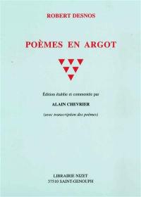 Poèmes en argot