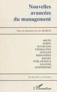 Nouvelles avancées du management