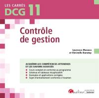 Contrôle de gestion : DCG 11