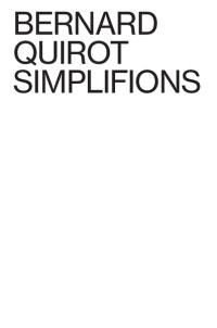 Simplifions