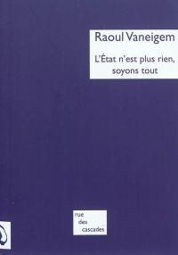 L'Etat n'est plus rien, soyons tout. Un changement radical est à notre portée : réponses à six questions de Javier Urdanibia