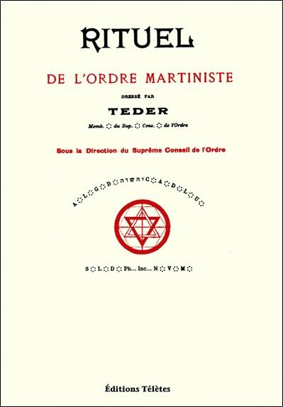 Rituel de l'Ordre Martiniste