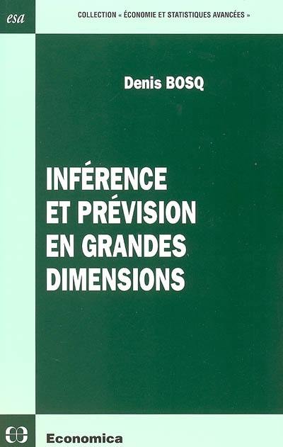 Inférence et prévision en grandes dimensions