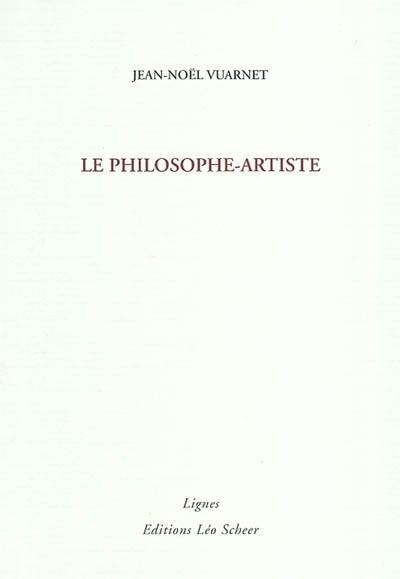 Le philosophe-artiste