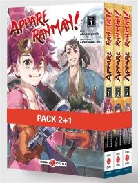 Appare ranman! : pack promo vol. 1 à 3