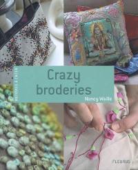 Crazy broderies