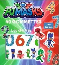 Pjmasks : les chiffres : 40 gommettes