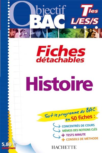 Histoire terminales L, ES, S