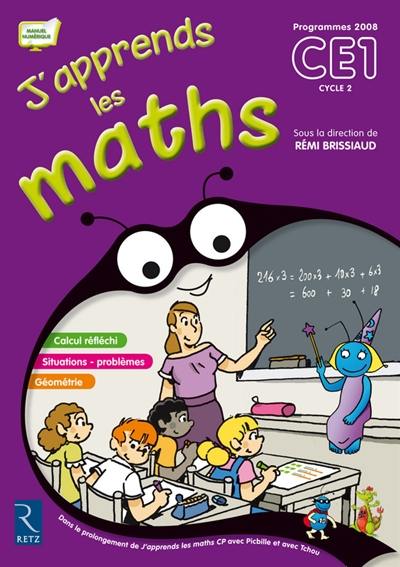 J'apprends les maths avec Picbille CE1, cycle 2 : fichier de l'élève