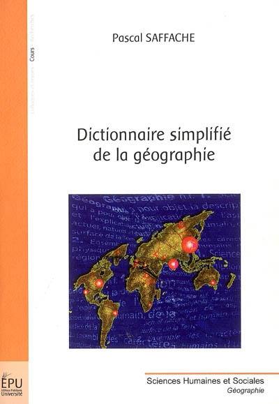 Dictionnaire simplifié de la géographie