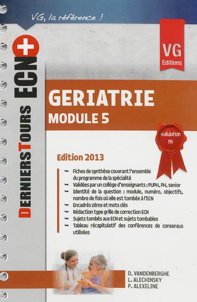 Gériatrie, module 5