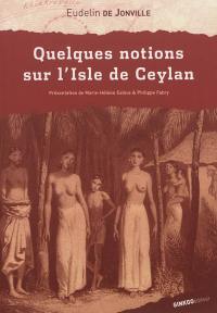 Quelques notions sur l'isle de Ceylan