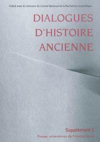 Dialogues d'histoire ancienne, supplément, n° 3. Inde-Grèce : regards et influences