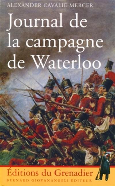 Journal de la campagne de Waterloo