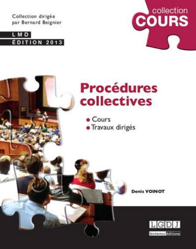 Procédures collectives : cours, travaux dirigés