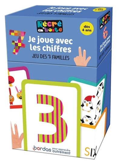 Je joue avec les chiffres : jeu de 7 familles