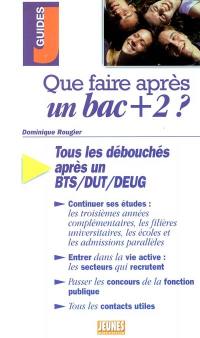 Que faire après un bac + 2 ?