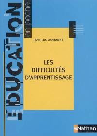 Les difficultés d'apprentissage