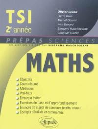 Mathématiques TSI, 2e année