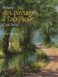 Peindre des paysages à l'acrylique, c'est facile