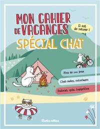 Mon cahier de vacances spécial chat : il est de retour !