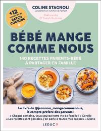 Bébé mange comme nous : 140 recettes parents-bébé à partager en famille