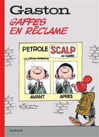 Gaston : sélection. Vol. 7. Gaffes en réclame : ou quand Lagaffe se lance dans la pub