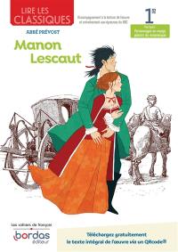 Abbé Prévost, Manon Lescaut : 1re, parcours personnages en marge, plaisirs du romanesque