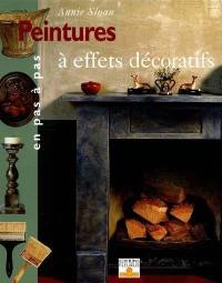 Peintures à effets décoratifs