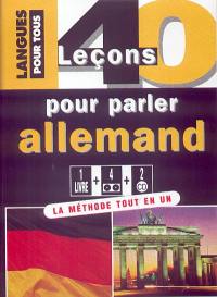 40 leçons pour parler allemand