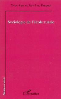 Sociologie de l'école rurale