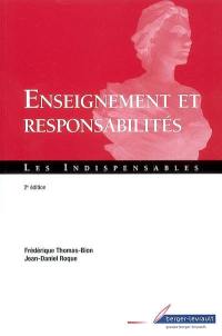 Enseignement et responsabilités