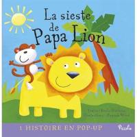 La sieste de papa lion