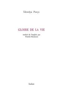 Gloire de la vie. En quête de Demeter : poème