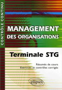 Management des organisations terminale STG