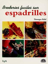 Broderies faciles sur espadrilles