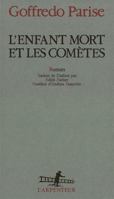 L'enfant mort et les comètes