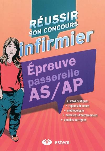 Réussir son concours infirmier : épreuve passerelle AS-AP