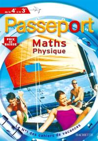 Passeport maths physique, de la 4e à la 3e