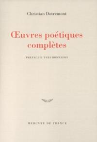 Oeuvres poétiques complètes