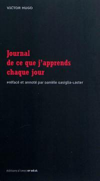 Journal de ce que j'apprends chaque jour