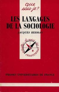 Les Langages de la sociologie