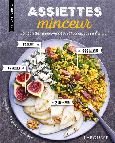 Assiettes minceur : 25 assiettes à décomposer et recomposer à l'envie !