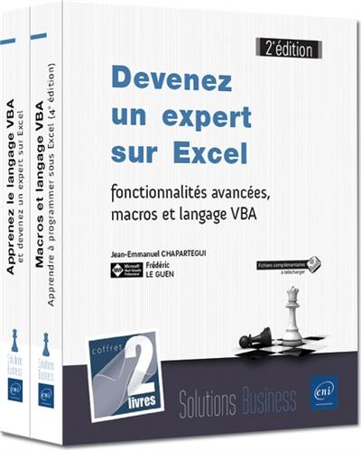 Devenez un expert sur Excel : fonctionnalités avancées, macros et langage VBA