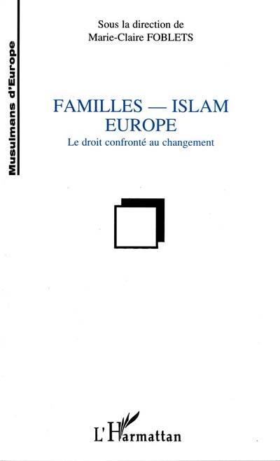 Famille, islam, Europe : le droit confronté au changement