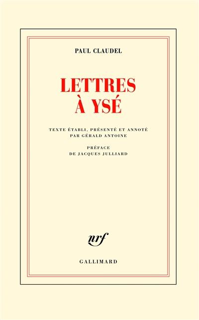 Lettres à Ysé