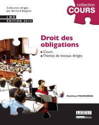 Droit des obligations : cours et travaux dirigés : LMD