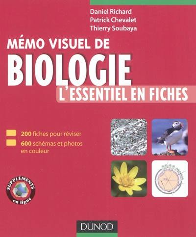 Mémo visuel de biologie : l'essentiel en fiches